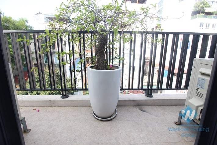 Luxury 01 bedroom apartment in high floor for rent in Hai Ba Trung district.